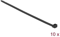 Delock 19742 Kábelkötegelő 1220 x 9 mm (h x sz), 10 darab fekete kép