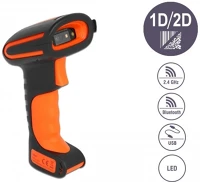 Delock 1D ÉS 2D 2,4 GHZ-ES Ipari vonalkódolvasó 1d és 2d 2,4 ghz-es, bluetooth vagy usb-hez kép
