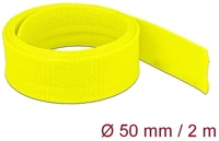 Delock 20760 Fonott kábelharisnya nyújtható 2 m x 50 mm sárga kép