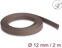 Delock 20898 Fonott ujjas rágcsáló biztos nyújtható barna 2 m x 12 mm borító kép