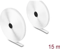 Delock 20921 Nagy teherbírású öntapadós szalag h 15 m x sz 20 mm fehér kép