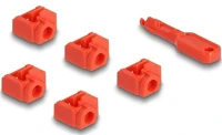 Delock 20928 Rj45 port blokkoló szett rj45 anyához 10 db.-os kép