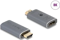 Delock 2.1 M/F EDID Hdmi 2.1 m/f edid emulátor szürke kép