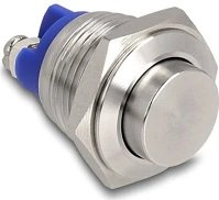 Delock 22039 Nyomógomb installáláshoz 16 mm 2 db. csavaros kapocs aktuátor nagyon magas kép