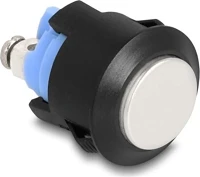 Delock 22045 nyomógomb installáláshoz 16 mm 2 db. csavarhelyes működtető, jó kép