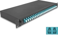 Delock 24 DB. LC duplex om3 1u teljes elrendezés kész az összefűzésre kép