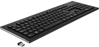 Delock 2,4 GHZ KABELLOS Usb tastatur 2,4 ghz kabellos schwarz (water-drop ) kép
