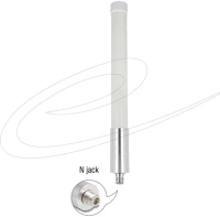 Delock 2,4 GHZ N irányított antenna (anya) 3 dbi 33,3 cm omnidirekcionális rögzített kép