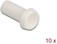 Delock 2,50 MM-ES Porvédő tető száloptika csatlakozóhoz, 2,50 mm-es kupakkal 10 db. fehér kép