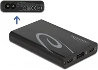 Delock 3.0 + 1 DB. A-TÍPUSÚ USB 60 W-TAL Usb töltő 2 db. usb type-c  pd 3.0 + 1 db. a-típusú usb 60 w-tal kép