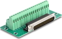 Delock 37 TŰS APA D-sub 37 tűs apa - terminal block din sínhez kép