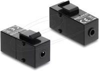 Delock 4043619872336 keystone module sztereo jack anya 3,5 mm 4 tűs - sztereo jack anya 3,5 mm 4 kép