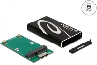 Delock 42006  Külső váz SuperSpeed USB mSATA SSD-hez