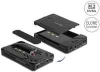 Delock 42020 Hdd ház -  (usb type-c ház 1 x m.2 nvme ssd-hez) kép