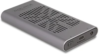 Delock 42027 Tárolóegység burkolat külső ssd ház szürke m.2 kép