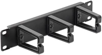 Delock 43342 10” cable management panel black kép