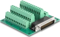 Delock 44 TŰS APA D-sub hd 44 tűs apa - terminal block din sínhez kép