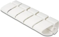 Delock 45 MM-ES 75 x 45 mm-es kábelcsatornához alkalmas foglalati elem, 5 db. ezüst fehér kép