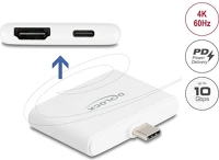 Delock 4K 60 HZ, USB usb type-c  adapter hdmi kép