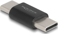 Delock 60035 Usb-c 3.2 gen2 -> usb-c 3.2 gen2 m/m adapter fekete kép