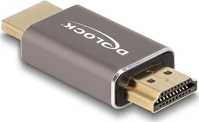 Delock 60086 Hdmi 2.1 ethernet -> hdmi 2.1 ethernet m/m adapter szürke kép