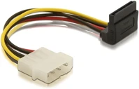 Delock 60104 Molex power 4pin -> sata power 15pin m/f tápkábel 0.15m kép