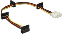 Delock 60141 Sata - 4x sata tápkábel 0.4m kép