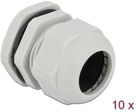 Delock 60227 Pg29 tömszelence 10 db. szürke kép