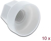 Delock 60249 10 db. fehér hatszögletű védősapka m6 csavarhoz kép