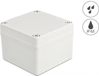 Delock 60397 Installációs ház ip65 vízhatlan 100 x 100 x 75 mm szürke kép