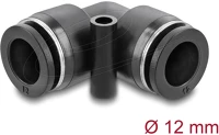 Delock 60748 pneumatikus csatlakozó 12 mm, rögzítőfurattal, 90 -os hajlított kép