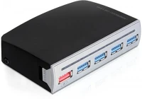 Delock USB 3.0 HUB, 1 Delock 4 port USB 3.0 Hub, 1 port USB power internal / external kép