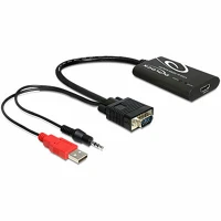 Delock 62408 Vga - hdmi adapter audióval (62408) kép