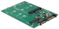Delock 62670 Sata - m.2 + msata adapter kép