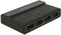 Delock 64053 Külső usb 3.1 hub 4 bemenettel, 10 gbps sebességgel kép