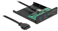 Delock 64058 1xusb-c 3.2/2xusb-a + sd/microsd 3,5