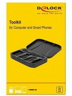 Delock 64066 Toolkit for computer and smart phones 23 parts kép