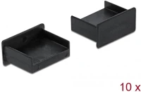 Delock 64102 Usb 2.0 a porvédő dugó fekete 10db kép