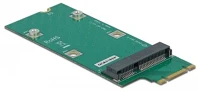 Delock 64103 M.2 b+m -> mini pci express m/f adapter kép