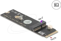 Delock 64344 átalakító m.2 kulcs m apa - m.2 kulcs e csatlakoztató usb és pcie kép