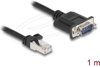 Delock 64351 Can buszos kábel rj45 apa - d-sub 9 tűs apa csavarokkal cat.5e stp 1 m kép