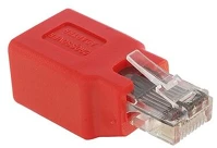 Delock GT; Rj45 crossover adapter male - female kép