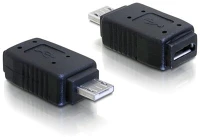 Delock 65032 Adapter usb micro-a+b anya usb micro-a-apa kép
