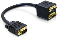 Delock TO 2X VGA Vga -> 2 vga f/m adapter kép