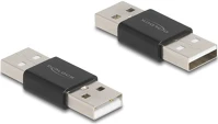 Delock 65108 Usb-a 2.0 -> usb-a 2.0 m/m adapter fekete kép