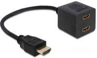 Delock 65226 Hdmi 1.4 -> 2 hdmi 1.4 m/f adapter kép