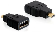 Delock 65242 Hdmi micro d -> hdmi 1.4 m/f adapter kép
