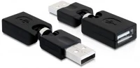 Delock 65260 Usb 2.0-a apa > anya forgatható adapter kép
