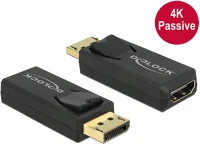 Delock GT; Displayport m - hdmi f adapter (4k) fekete kép