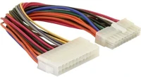Delock ATX 24 TŰS Atx 24-pin -> atx 20pin m/f tápkábel 0.11m kép